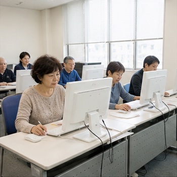 まなびの森スクールの少人数実習
